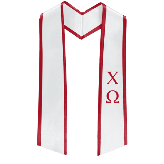 Chi Omega Deluxe Stole