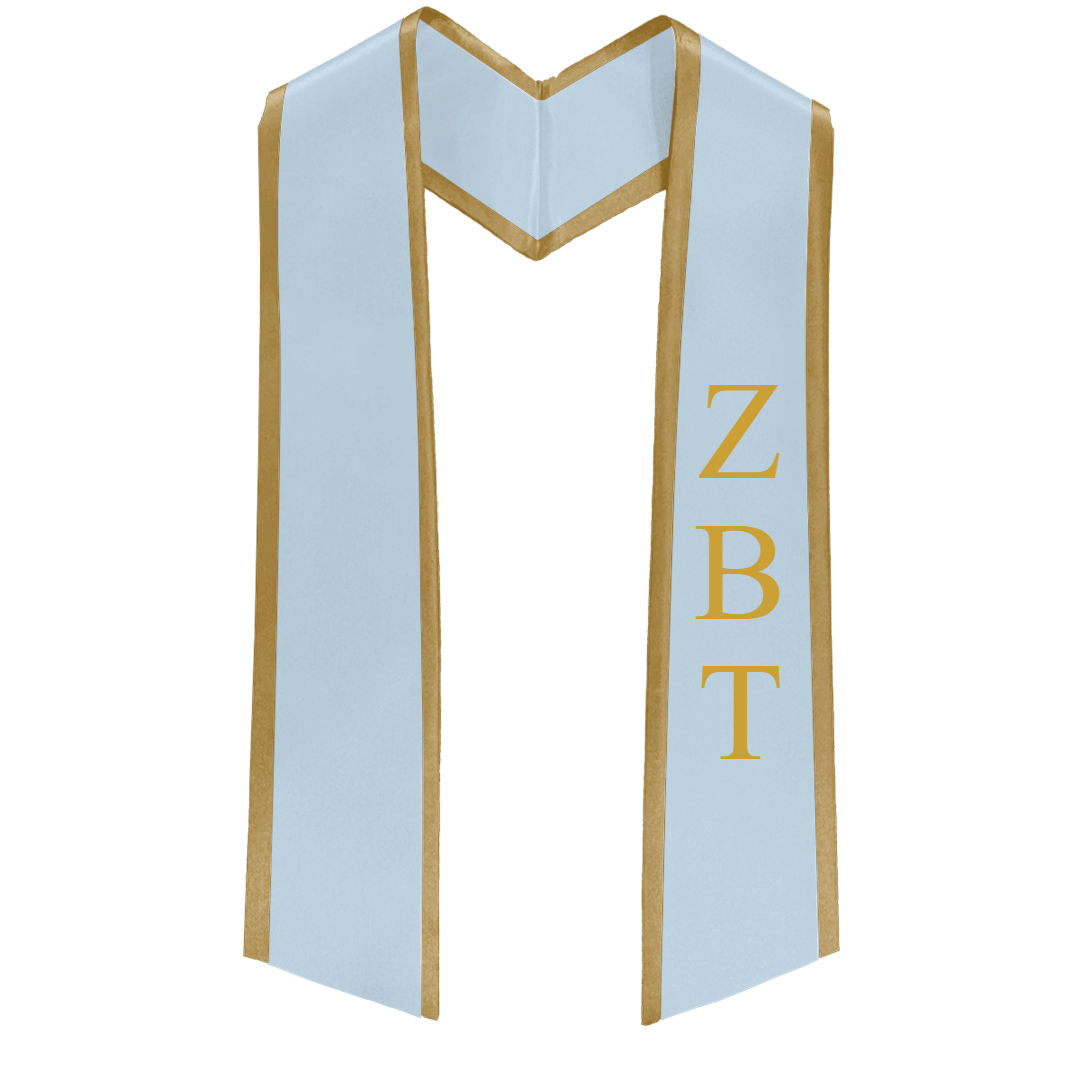 Zeta Beta Tau Deluxe Stole