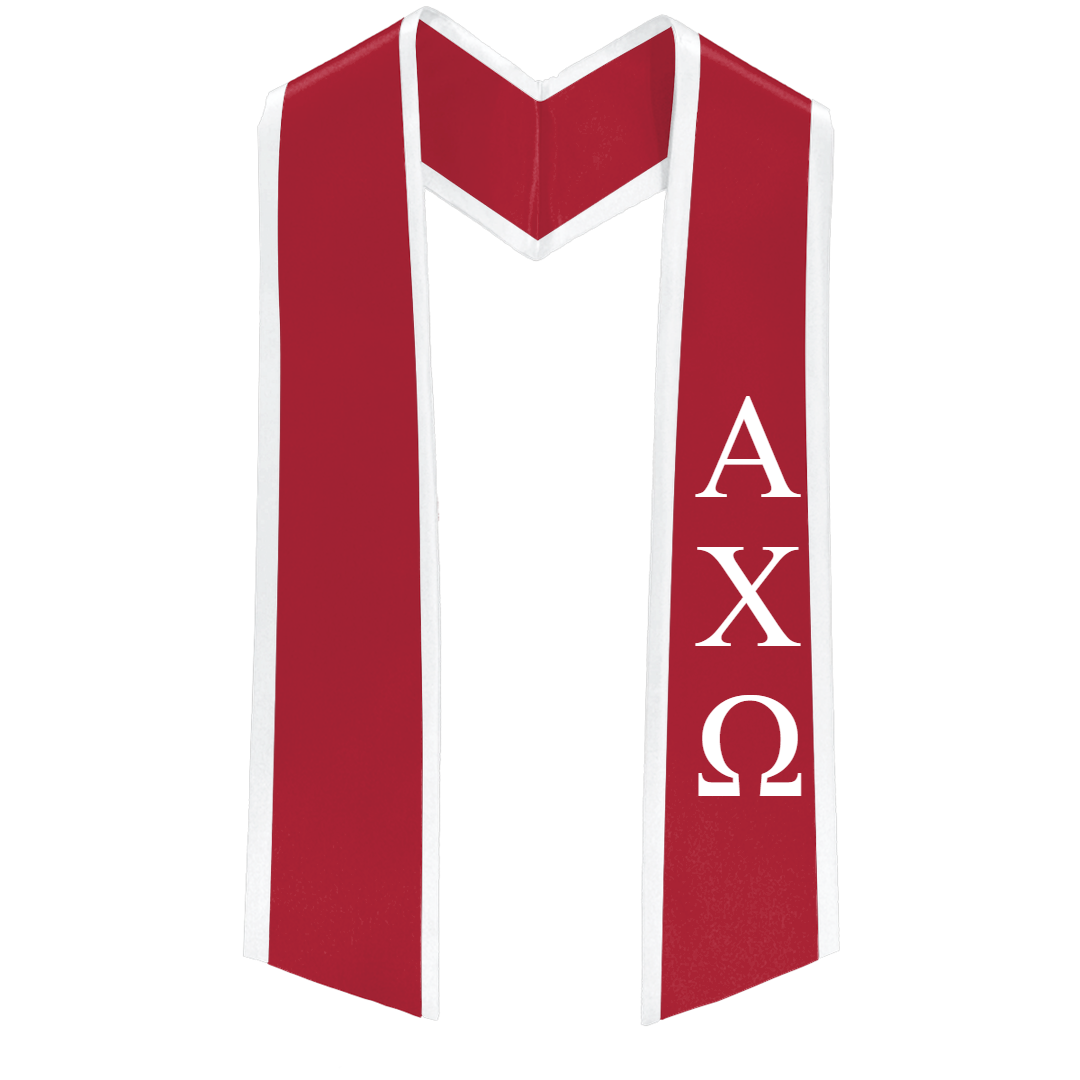Alpha Chi Omega Deluxe Stole