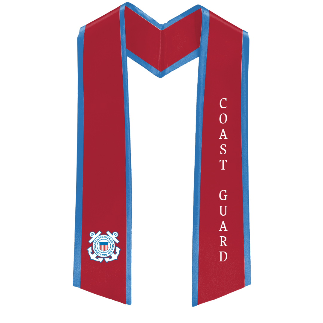 U.S. Coast Guard Veterans Standard Stole