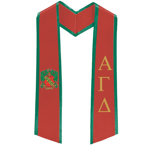 Alpha Gamma Delta Deluxe Stole