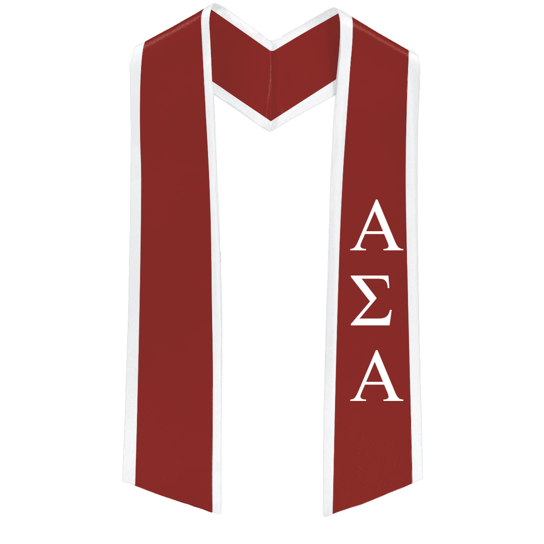 Alpha Sigma Alpha Deluxe Stole