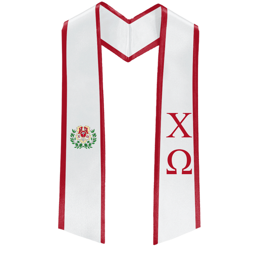 Chi Omega Deluxe Stole