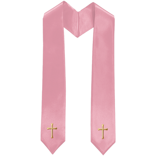 Pink Traditional Choir Stole