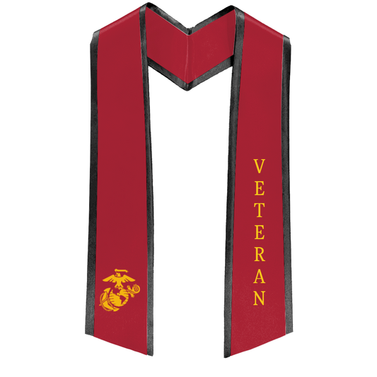 U.S. Marine Corps Veterans Deluxe Stole