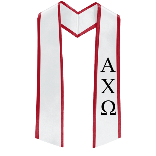 Alpha Chi Omega Deluxe Stole