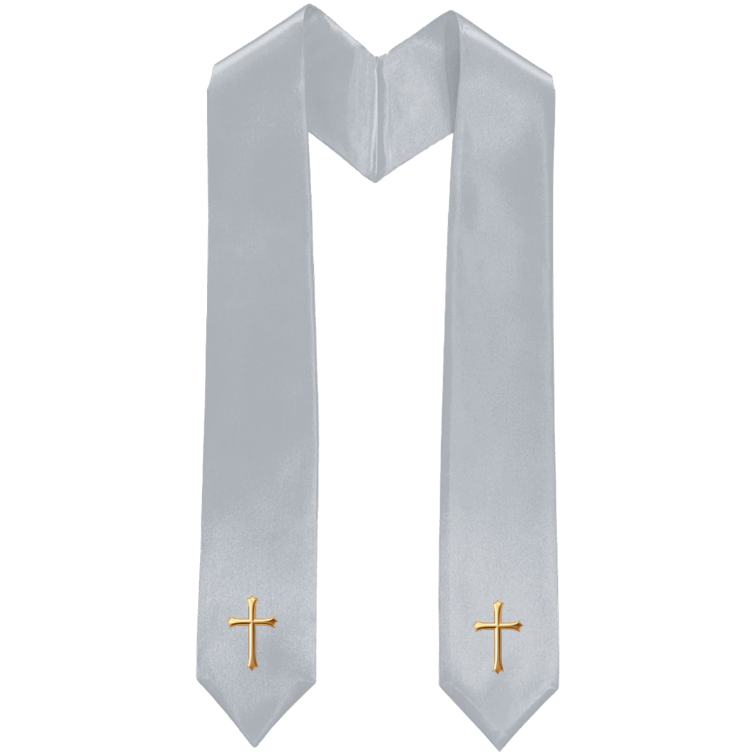Silver Traditional Choir Stole