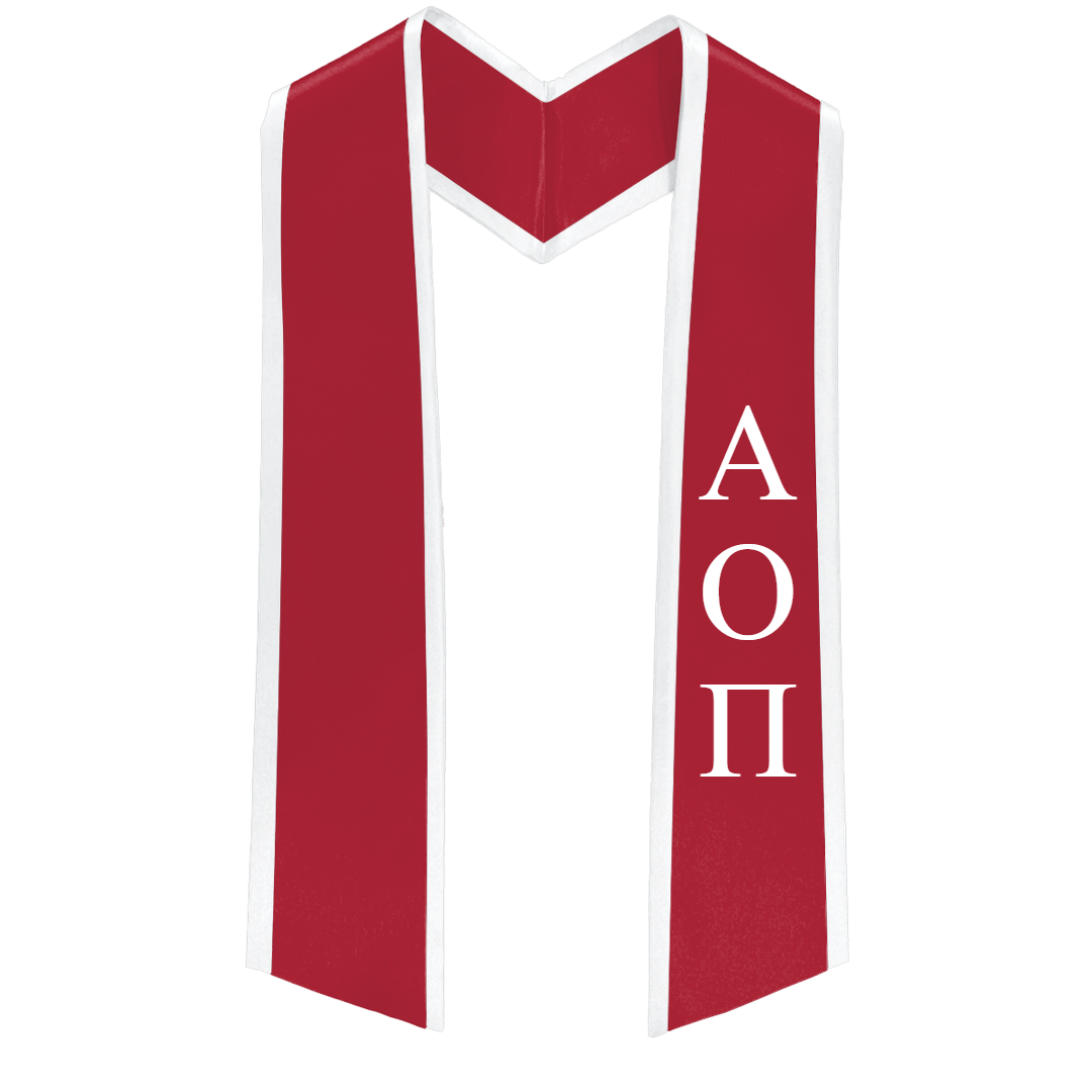 Alpha Omicron Pi Deluxe Stole