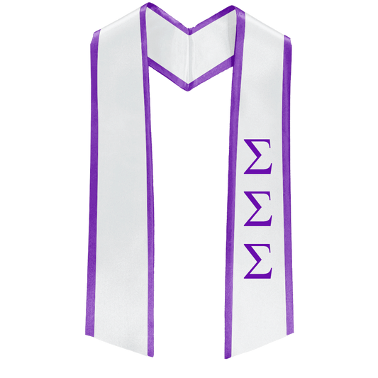 Sigma Sigma Sigma Deluxe Stole
