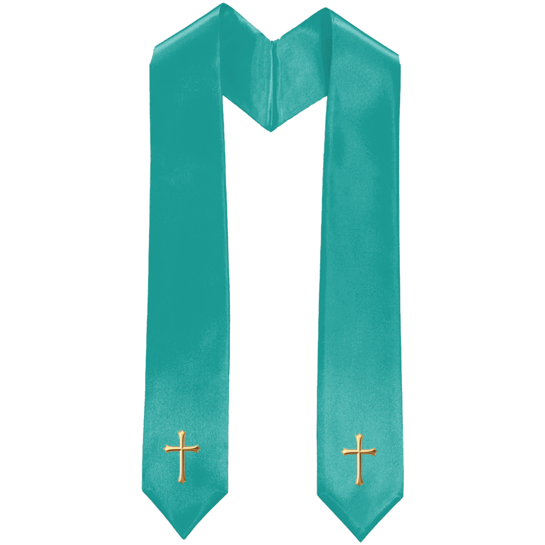 Turquoise Traditional Choir Stole