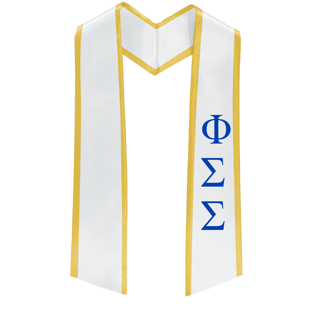 Phi Sigma Sigma Deluxe Stole