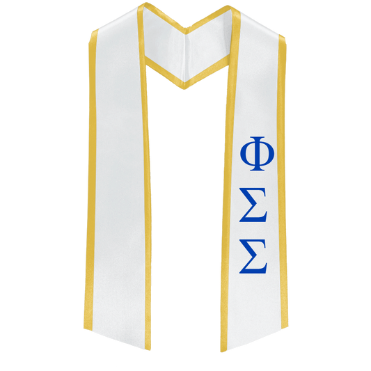 Phi Sigma Sigma Deluxe Stole